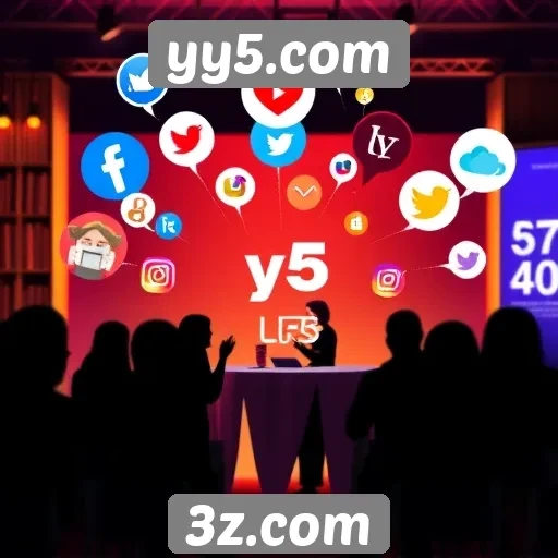 Integração de redes sociais no yy5.com melhora engajamento